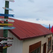 Distancies of some original towns of immigrants to Punta Arenas